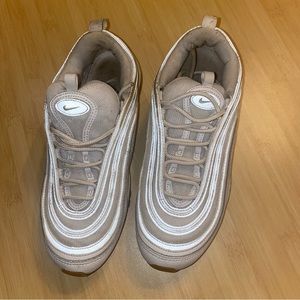 Nike Air Max 97 Men Size 7 DJ2740-100 White Light Brown Gum Sneakers